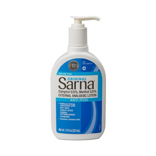 Itch Relief Sarna 0.5% - 0.5% Strength Lotion 7.5 oz. Bottle 00316022975 Each/1