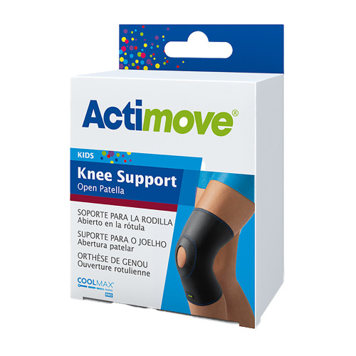 Knee Support Actimove Kids Youth Pull-On 12 to 14 Inch Knee Circumference Left or Right Knee 7558511 Each/1
