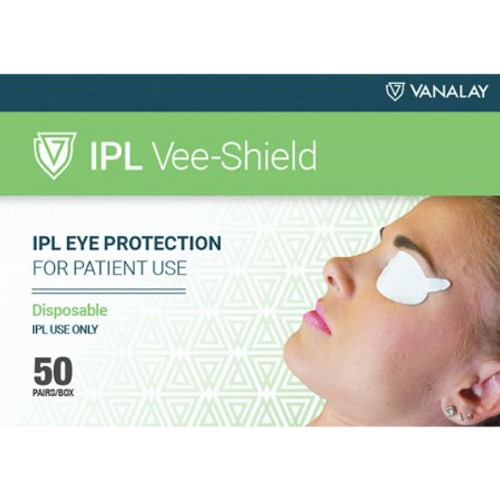 IPL Eye Protector Vee-Shield One Size Fits Most Adhesive 816009 Box/50