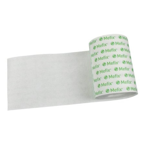 Dressing Retention Tape with Liner Mefix Perforated Liner Nonwoven Spunlace Polyester 6 Inch X 11 Yard White NonSterile 311599