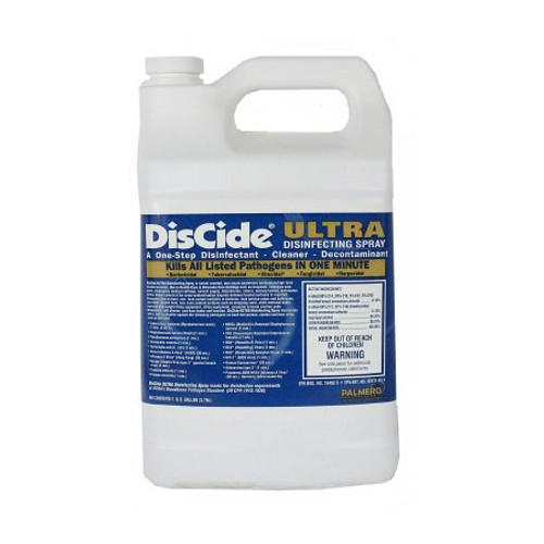 DisCide Ultra Surface Disinfectant Cleaner Quaternary Based Manual Pour Liquid 1 gal. Jug Herbal Scent NonSterile 3565G Each/1