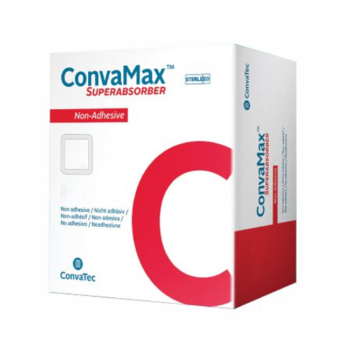 Foam Dressing ConvaMax Superabsorber 4 X 4 Inch Square Non-Adhesive without Border Sterile 422567