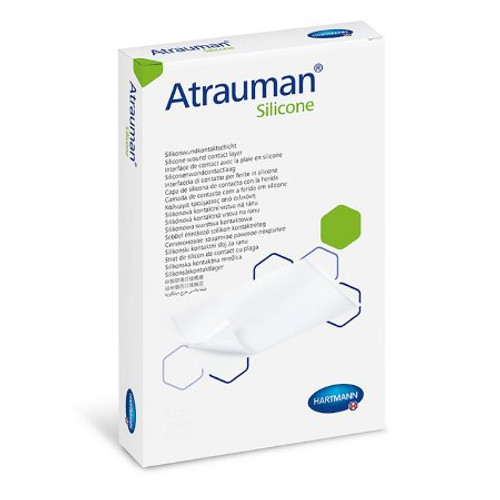 Wound Contact Layer Dressing Atrauman Silicone Silicone 2 X 3 Inch Sterile 499568 Box/10