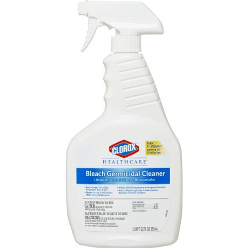 Clorox Healthcare Surface Disinfectant Cleaner Germicidal Pump Spray Liquid 22 oz. Bottle Floral Scent NonSterile 68967