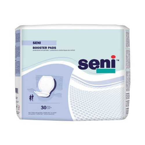 Booster Pad Seni 25 Inch Length Moderate Absorbency One Size Fits Most Adult Unisex Disposable S-NO30-PB1