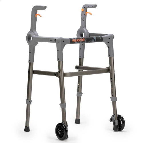 Walker with Wheels Adjustable Height Roami Aluminum Frame 300 lbs. Weight Capacity 34 to 39 Inch Height 7102769 Each/1