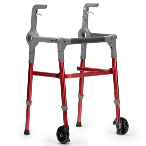 Walker with Wheels Adjustable Height Roami Aluminum Frame 300 lbs. Weight Capacity 34 to 39 Inch Height 7102813 Each/1