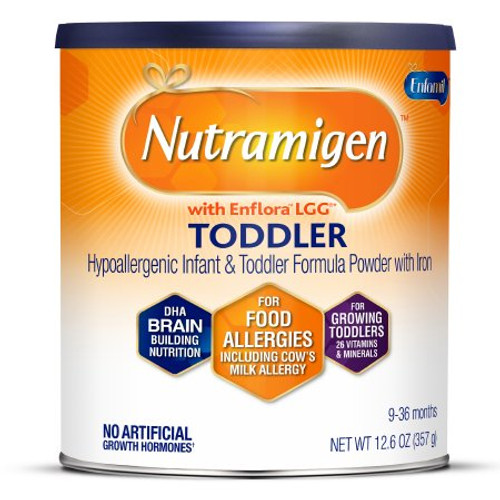 Toddler Formula Enfamil Nutramigen with Enflora LGG Unflavored 12.6 oz. Can Powder 154804