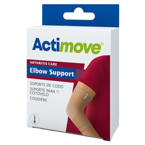 Elbow Support Actimove Arthritis Care Small Pull-On Sleeve Left or Right Elbow 7-1/2 to 9 Inch Elbow Circumference Beige 7578221 Each/1