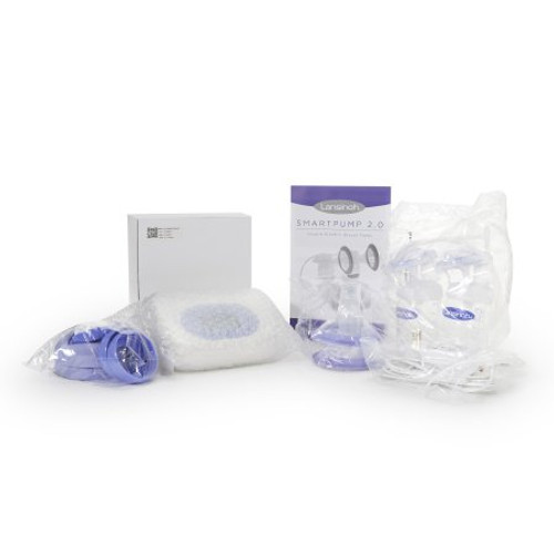 Double Electric Breast Pump Kit Lansinoh Smartpump 2.0 53216 Case/1