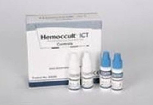 Colorectal Cancer Screening Control Kit Hemoccult ICT Fecal Occult Blood Test FOBT Positive Level / Negative Level 0.8 mL 395068 Each/1