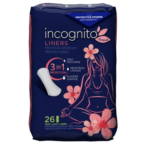 Panty Liner incognito by Prevail Light Absorbency PVH-626