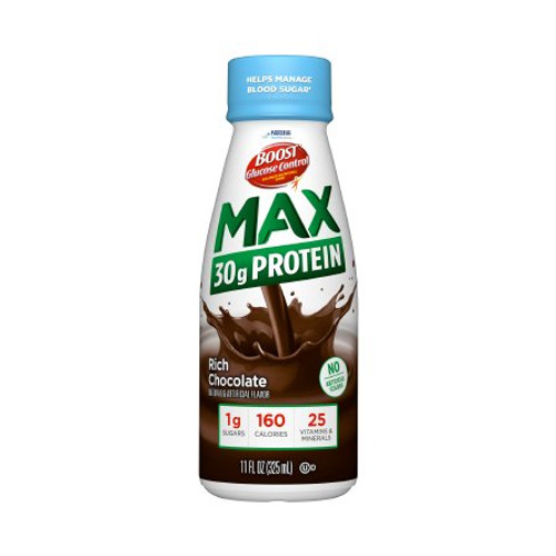 Oral Supplement Boost Glucose Control Max Rich Chocolate Flavor Ready to Use 11 oz. Bottle 00041679794500 Case/12