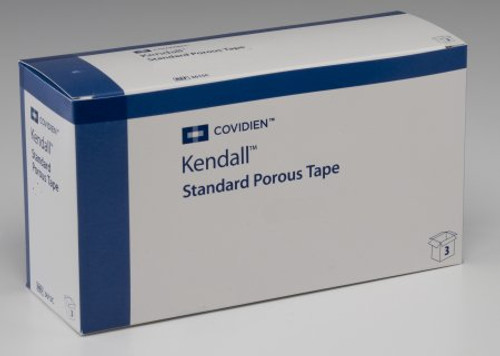 Medical Tape Kendall Standard Porous High Adhesion Cloth 4 Inch X 10 Yard White NonSterile 3615C