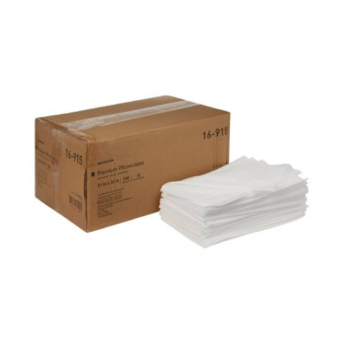 Pillowcase McKesson Standard White Disposable 16-915 Case/100