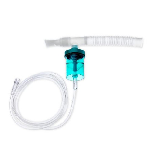 Up-Draft Handheld Nebulizer Kit Small Volume 15 mL Medication Cup Universal Mouthpiece Delivery 1724