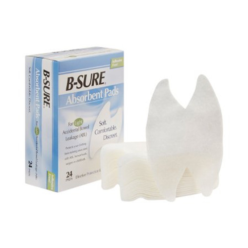 Incontinence Liner B-Sure Heavy Absorbency One Size Fits Most Adult Unisex Disposable 14-7031-224
