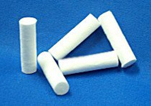 Cotton Dental Roll Fabco Cotton 3/8 X 1-1/2 Inch Cylindrical Sterile 34911510 Case/50