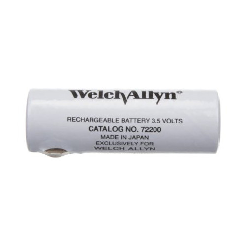 NiCd Battery Welch Allyn 2 Cell 3.5V Rechargeable For Welch Allyn Scope Handle Model 71670 72200 Each/1