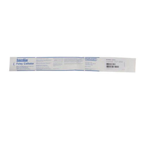 Foley Catheter Bardia 2-Way Standard Tip 5 cc Balloon 16 Fr. Silicone Coated Latex 123516A