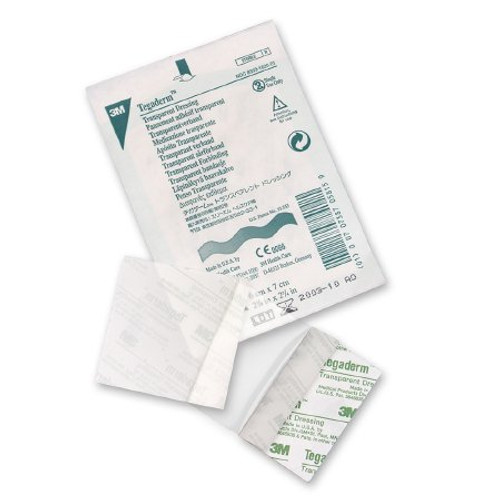 Transparent Film Dressing 3M Tegaderm Rectangle 2-3/8 X 2-3/4 Inch Frame Style Delivery Without Label Sterile 1620