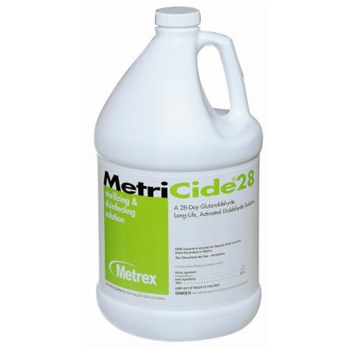 Glutaraldehyde High-Level Disinfectant MetriCide 28 Activation Required Liquid 1 gal. Jug Max 28 Day Reuse 10-2800