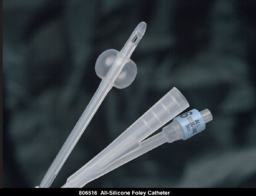 Foley Catheter Bardia 2-Way Standard Tip 5 cc Balloon 24 Fr. Silicone 806524