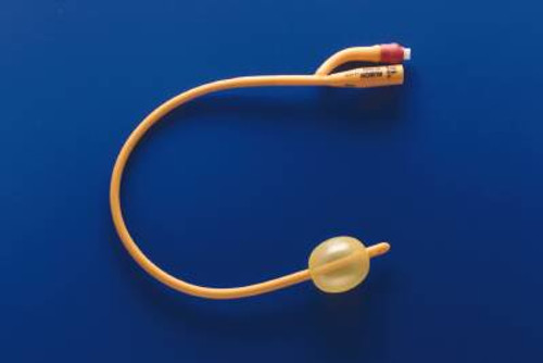 Foley Catheter Rusch Gold 2-Way Standard Tip 30 cc Balloon 26 Fr. Silicone Coated Latex 180730260
