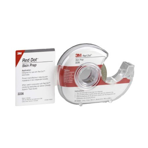 Electrode Skin Prep Abrader Tape Red Dot Tape Dispenser NonSterile 2236