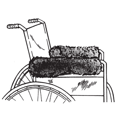 Wheelchair Arm Rest SkiL-Care For Wheelchair 703010 Pair/1