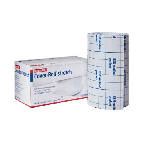 Dressing Retention Tape with Liner Cover-Roll Stretch Nonwoven Polyester 4 Inch X 2 Yard White NonSterile 45548