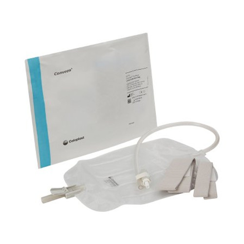 Urinary Leg Bag Conveen Security Anti-Reflux Valve Sterile 600 mL Polyethylene / Flocked 5170