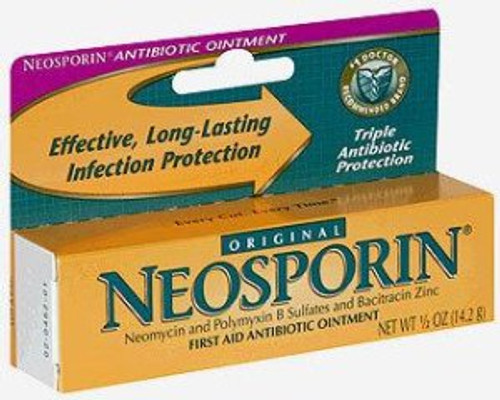 First Aid Antibiotic Neosporin Ointment 0.5 oz. Tube 00501373005 Each/1