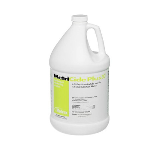 Glutaraldehyde High-Level Disinfectant MetriCide Plus 30 Activation Required Liquid 1 gal. Jug Max 28 Day Reuse 10-3200