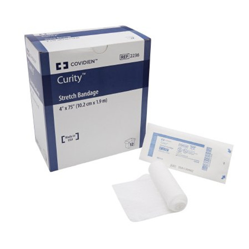 Conforming Bandage Curity Cotton / Polyester 1-Ply 4 X 75 Inch Roll Shape Sterile 2236
