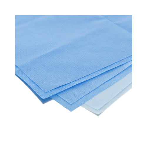 HALYARD H400 Sterilization Wrap Medium Blue 54 X 54 Inch Single Layer SMS Polypropylene Steam / EO Gas 68254 Case/50