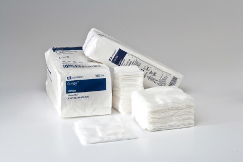 USP Type VII Gauze Sponge Curity Gauze / Rayon / Cellulose 8-Ply 2 X 2 Inch Square NonSterile 3041
