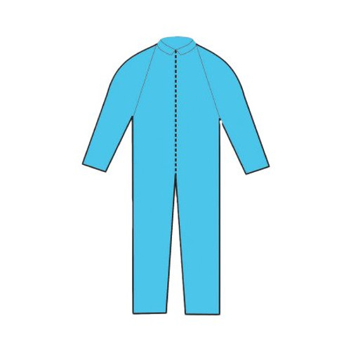 Coverall 2X-Large Blue Disposable NonSterile 75651 Case/24
