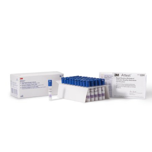 Attest Rapid Readout Sterilization Biological Indicator Vial Steam 1291