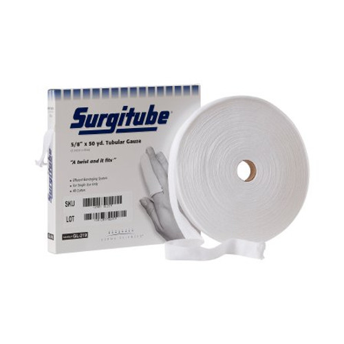 Tubular Retainer Dressing Surgitube Cotton 5/8 Inch X 50 Yard Size 1 White Small Finger / Toe NonSterile GL219 Each/1