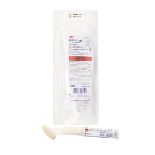 Skin Prep Solution 3M DuraPrep 6 mL Foam Applicator 0.7% / 74% Strength Iodine Povacrylex / Isopropyl Alcohol NonSterile 8635