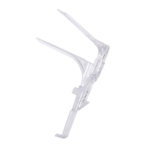 Vaginal Speculum McKesson Graves NonSterile Office Grade Plastic Small Double Blade Duckbill Disposable Without Light Source Capability 11-8309