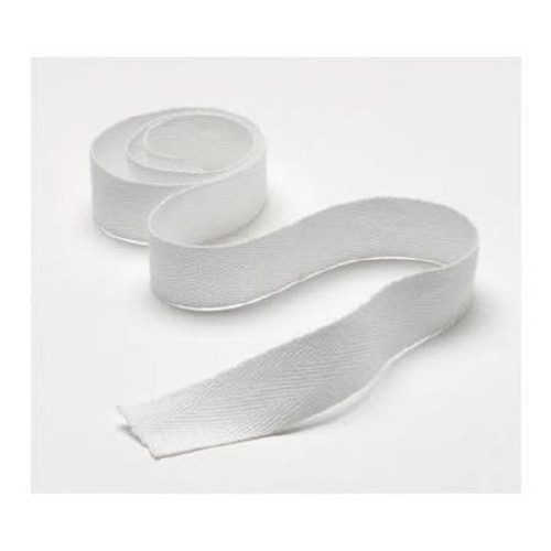 Twill Tape Cotton 3/8 Inch X 36 Yard White NonSterile 03-3/8-W-36 Roll/1
