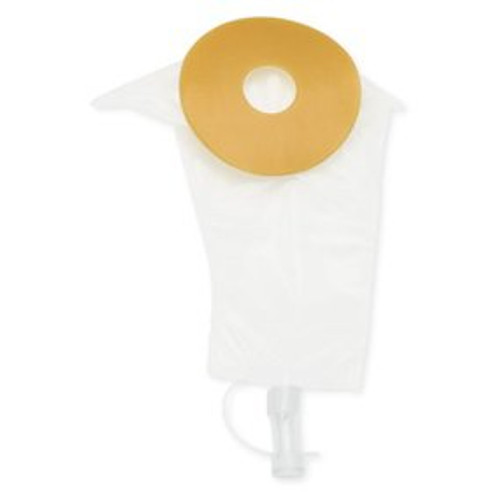 Male Urinary Pouch One-Piece System 7-1/2 Inch Length Drainable Trim To Fit 9811 Box/10