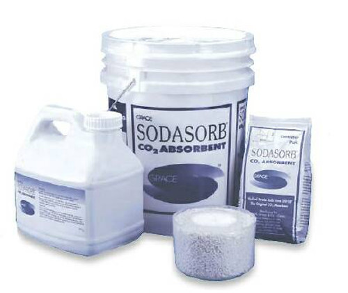 SODASORB CO2 Absorbent Canister Pak Bag 1.3 kg Calcium Hydroxide / Potassium Hydroxide / Sodium Hydroxide 008860