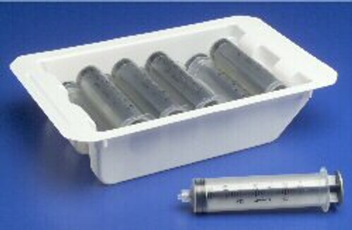 Pharmacy Tray Monoject 3 mL Convenience Tray Luer Lock Tip Without Safety 8881513207