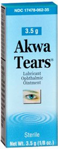 Allergy Eye Relief Akwa Tears 0.34 oz. Eye Ointment 17478006235 Each/1