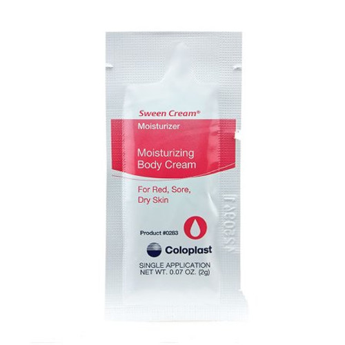 Hand and Body Moisturizer Sween Cream 2 Gram Individual Packet Scented Cream CHG Compatible 0283