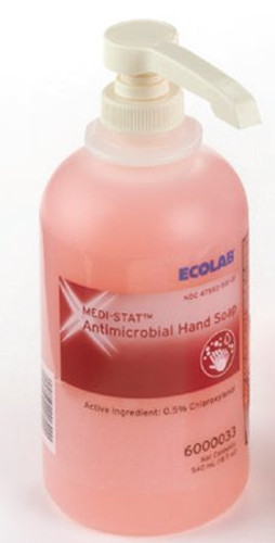 Antimicrobial Soap Medi-Stat Liquid 18 oz. Pump Bottle Floral Scent 6000033