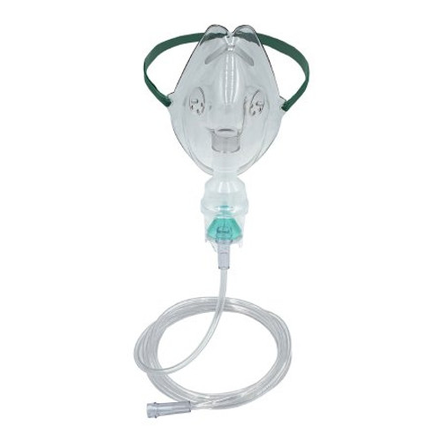 Salter Labs 8900 Series Handheld Nebulizer Kit Small Volume 3 mL Medication Cup Pediatric Aerosol Mask Delivery 8906-7-50
